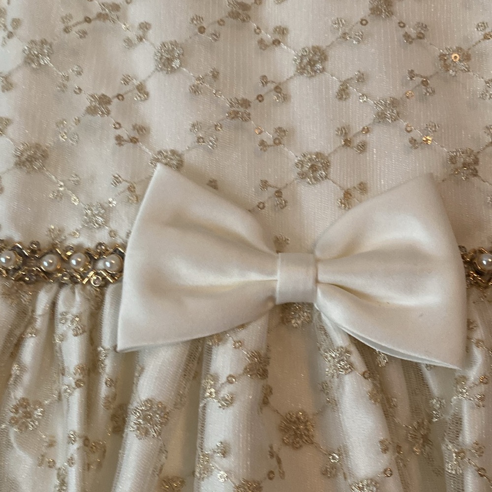 Blueberries blvd gold dress - Picture 4 of 4